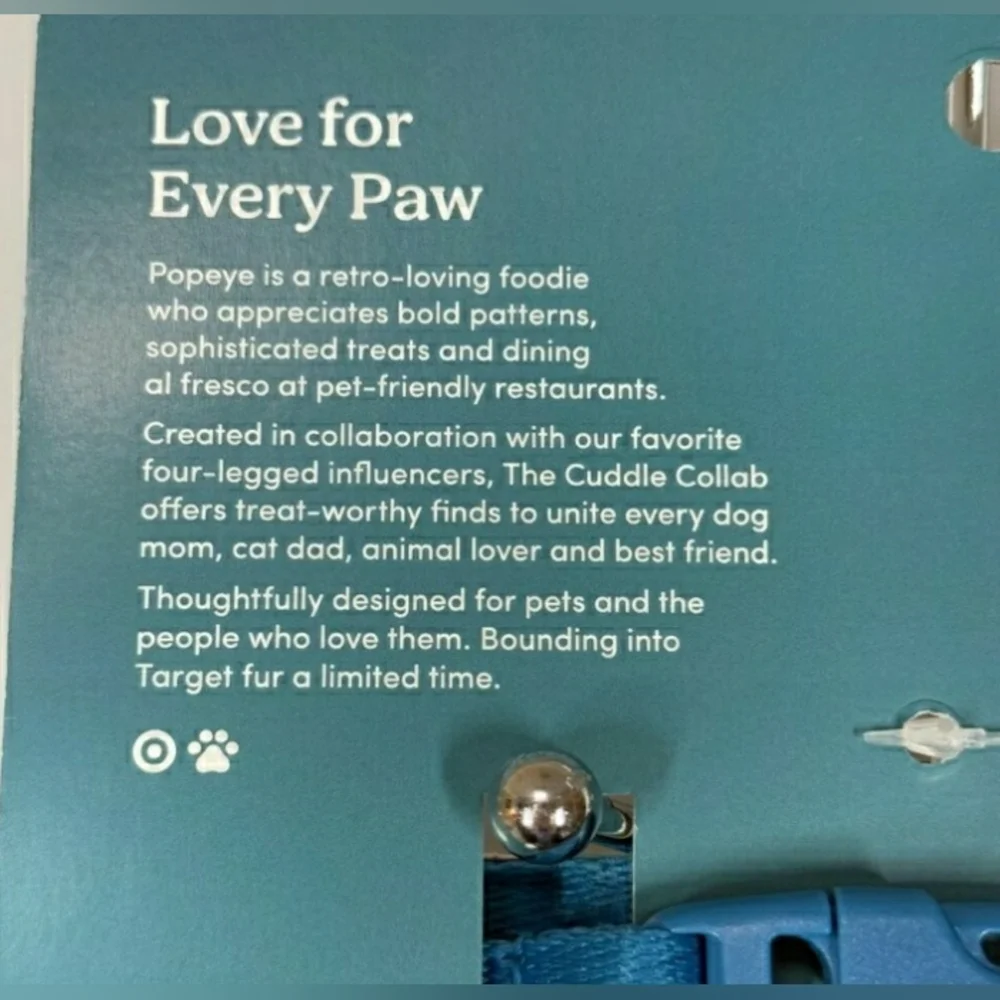 The Cuddle Collab Pet Feeding Set in Blue - TARGET